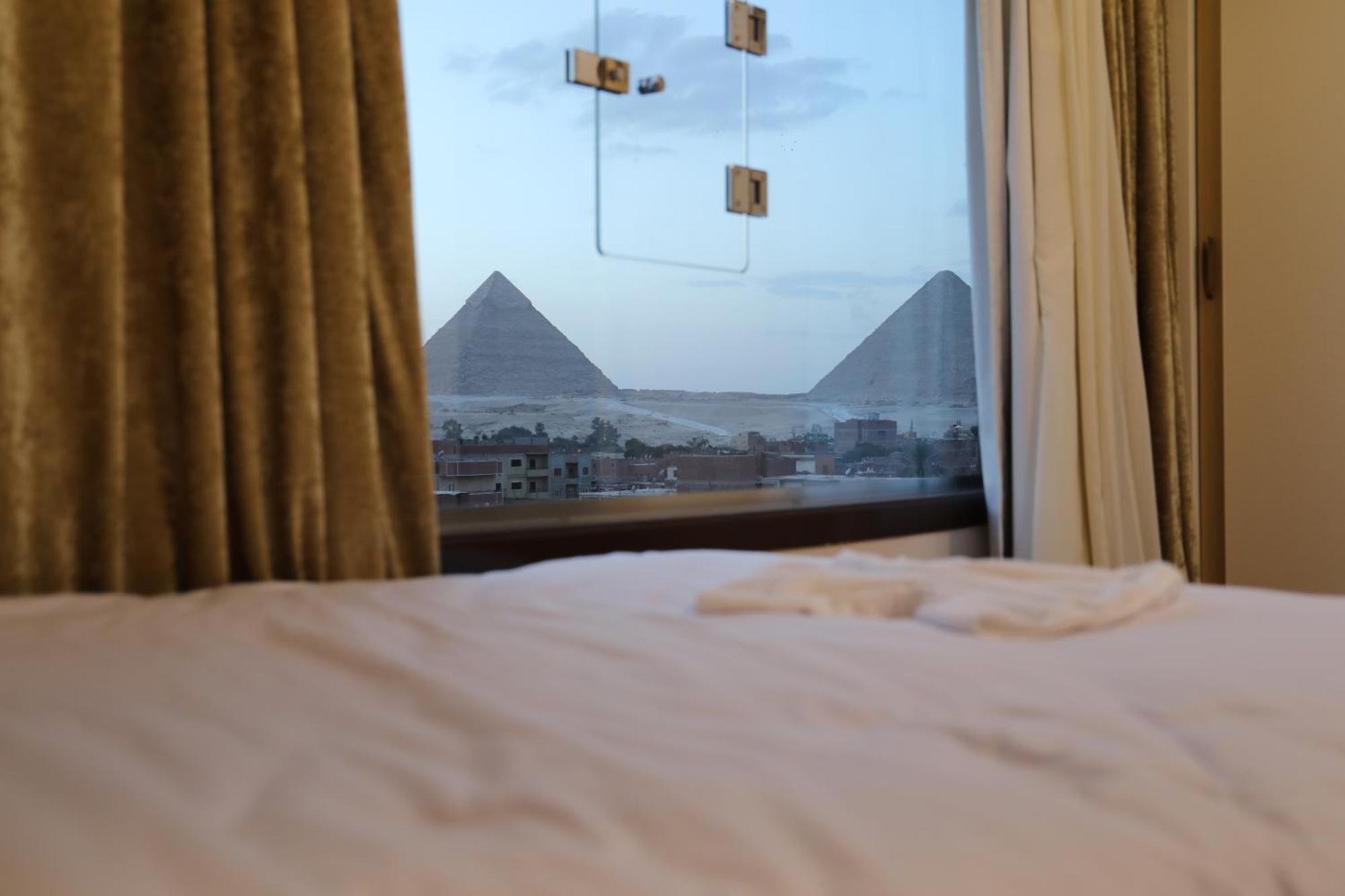 Pyramids Heart Hotel Kafret el-Gabal Exteriér fotografie
