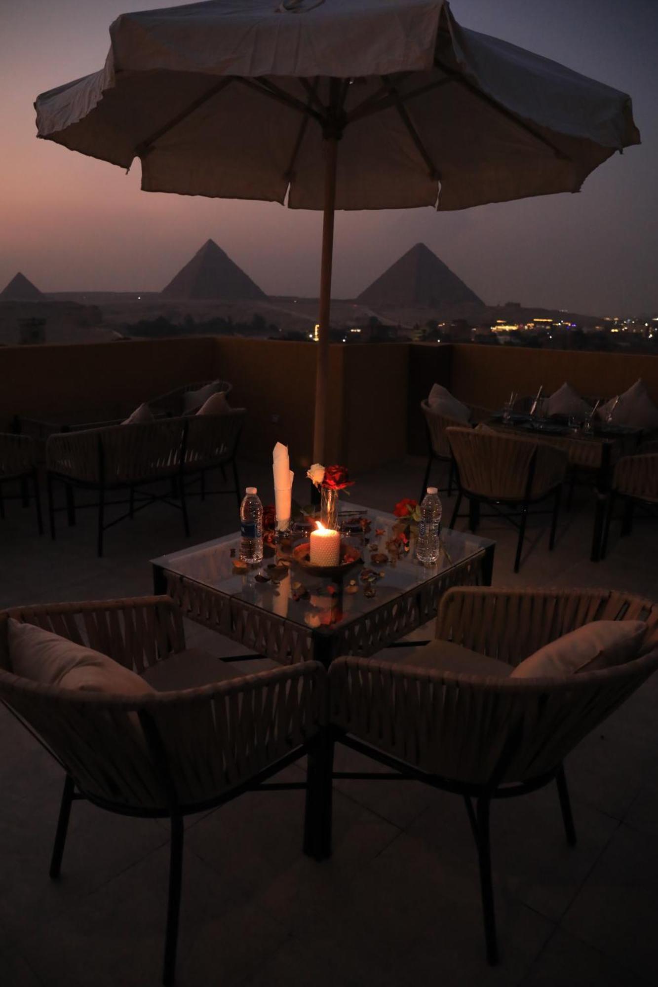 Pyramids Heart Hotel Kafret el-Gabal Exteriér fotografie