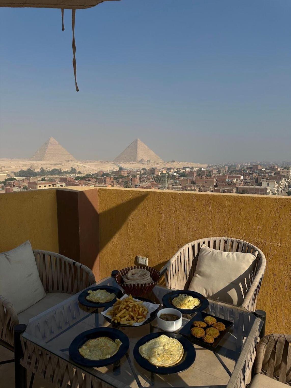 Pyramids Heart Hotel Kafret el-Gabal Exteriér fotografie