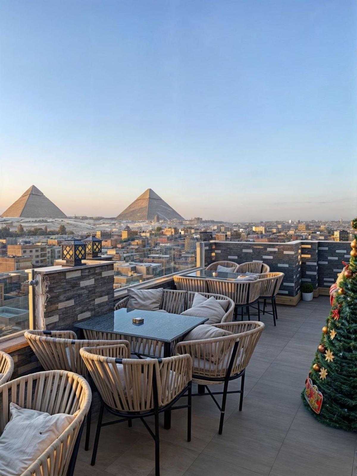 Pyramids Heart Hotel Kafret el-Gabal Exteriér fotografie