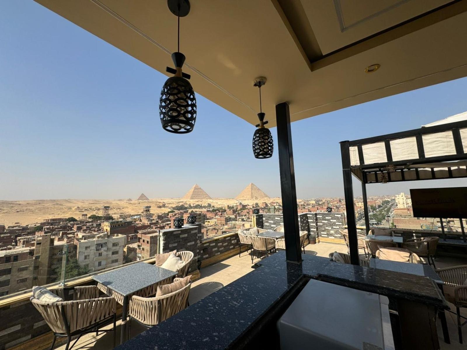 Pyramids Heart Hotel Kafret el-Gabal Exteriér fotografie