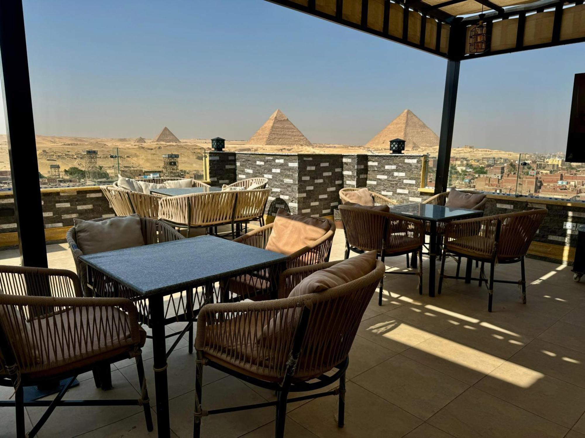 Pyramids Heart Hotel Kafret el-Gabal Exteriér fotografie